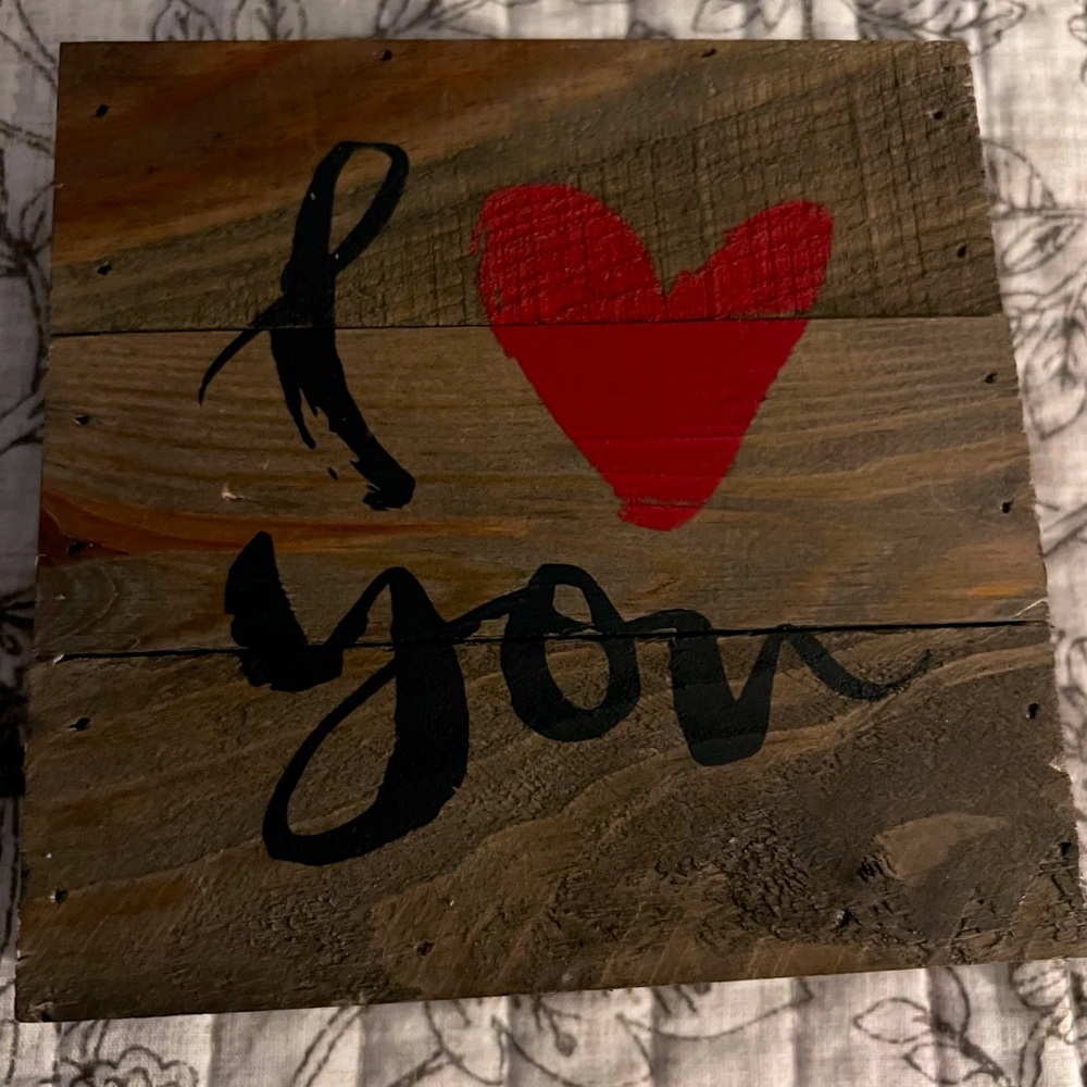Small Wood sign